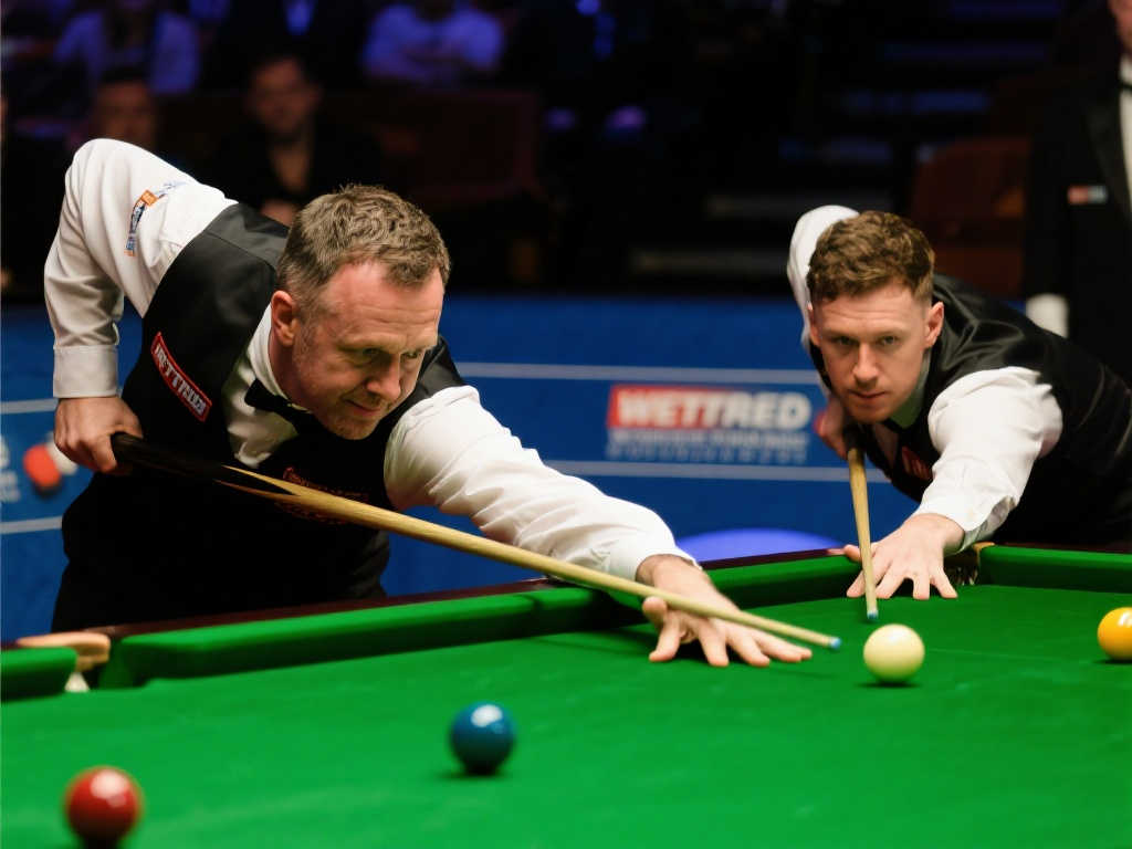 悬念丛生!斯诺克世锦赛半决赛:威廉姆斯13-11领先特鲁姆普 悬念丛生!斯诺克世锦赛半决赛:威廉姆斯13-11领先特鲁姆普